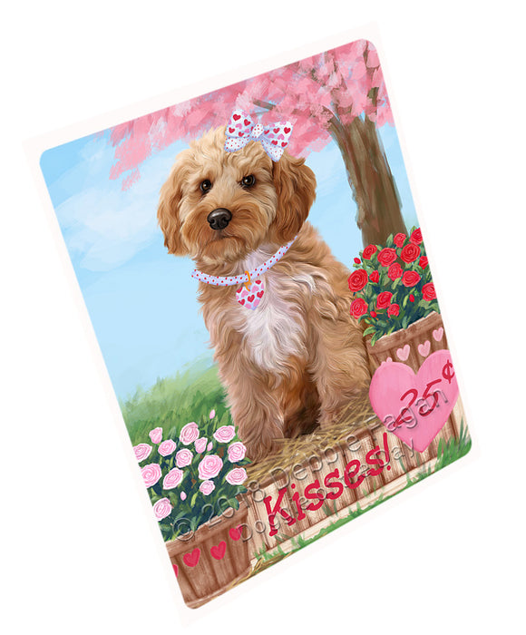 Rosie 25 Cent Kisses Cockapoo Dog Magnet MAG72672 (Small 5.5" x 4.25")