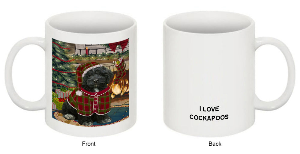The Stocking was Hung Cockapoo Dog Coffee Mug MUG50678