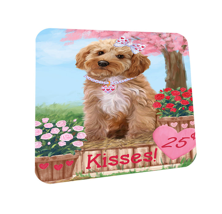 Rosie 25 Cent Kisses Cockapoo Dog Coasters Set of 4 CST55803