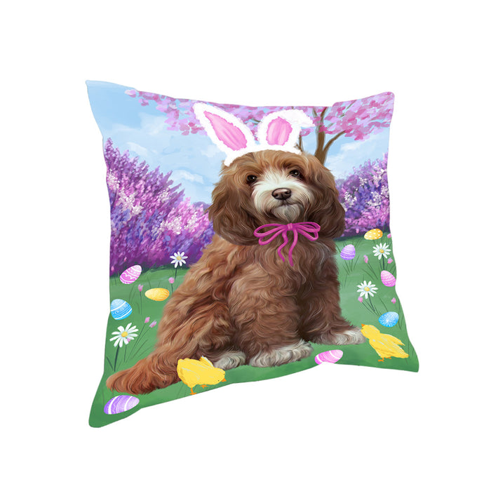 Easter Holiday Cockapoo Dog Pillow PIL81956