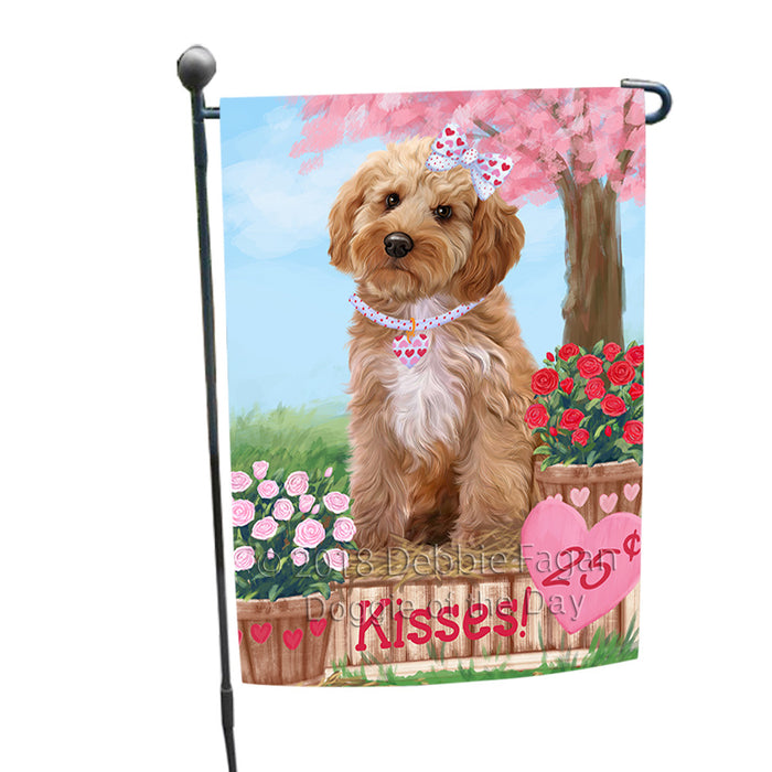 Rosie 25 Cent Kisses Cockapoo Dog Garden Flag GFLG56393