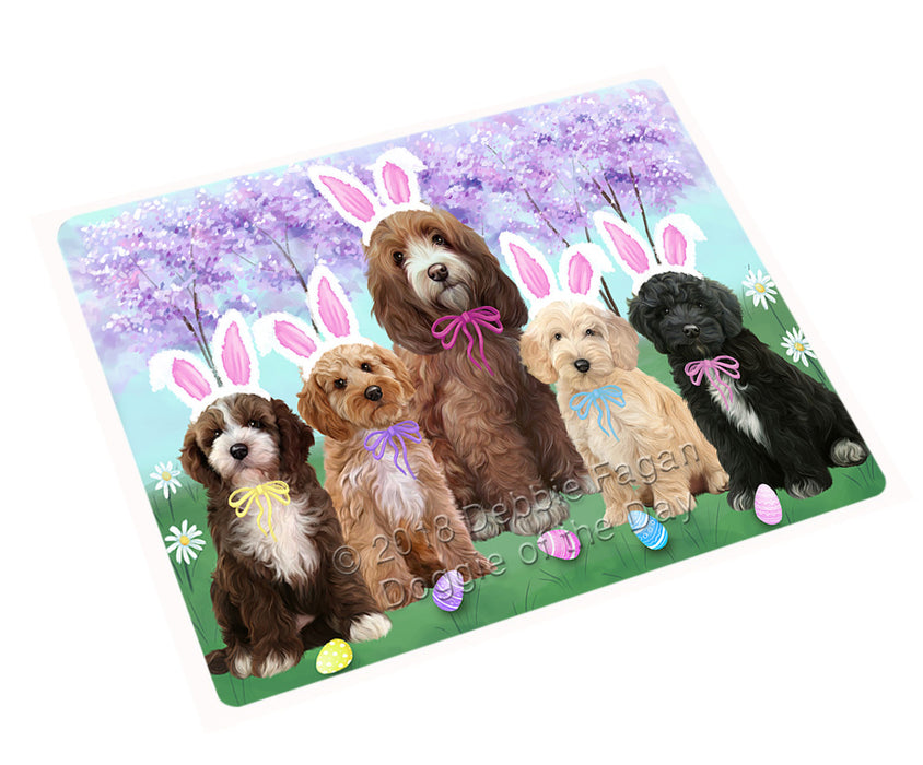Easter Holiday Cockapoos Dog Cutting Board C75888