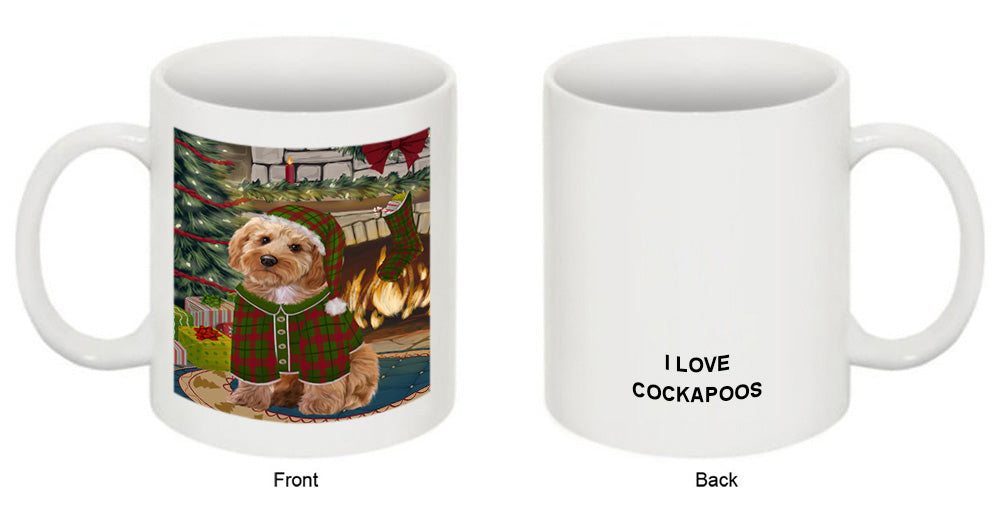 The Stocking was Hung Cockapoo Dog Coffee Mug MUG50679