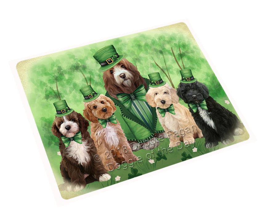 St. Patricks Day Irish Portrait Cockapoo Dogs Small Magnet MAG76117