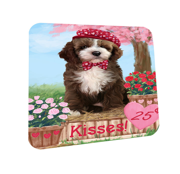 Rosie 25 Cent Kisses Cockapoo Dog Coasters Set of 4 CST55805