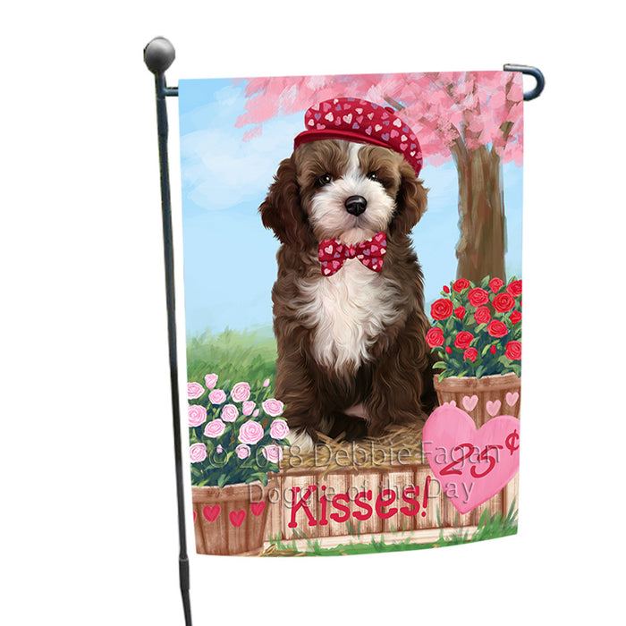 Rosie 25 Cent Kisses Cockapoo Dog Garden Flag GFLG56395