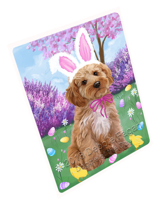 Easter Holiday Cockapoo Dog Large Refrigerator / Dishwasher Magnet RMAG103776