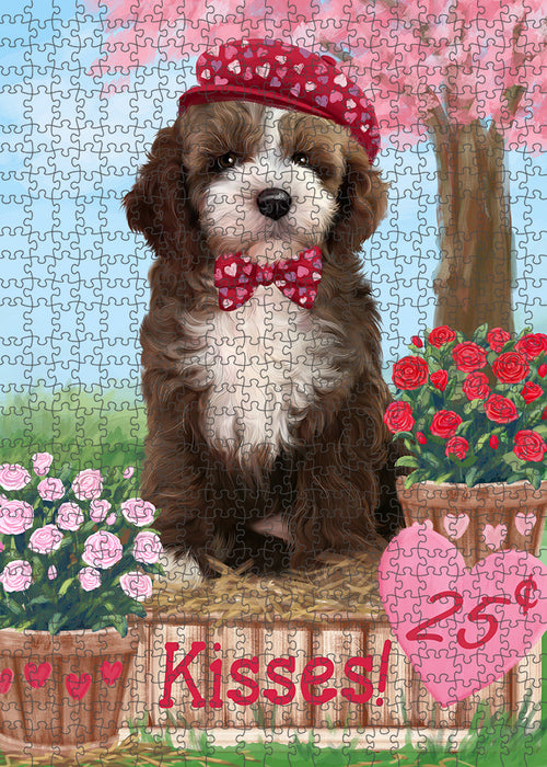 Rosie 25 Cent Kisses Cockapoo Dog Puzzle with Photo Tin PUZL91592