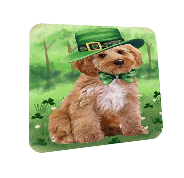St. Patricks Day Irish Portrait Cockapoo Dog Coasters Set of 4 CST56951