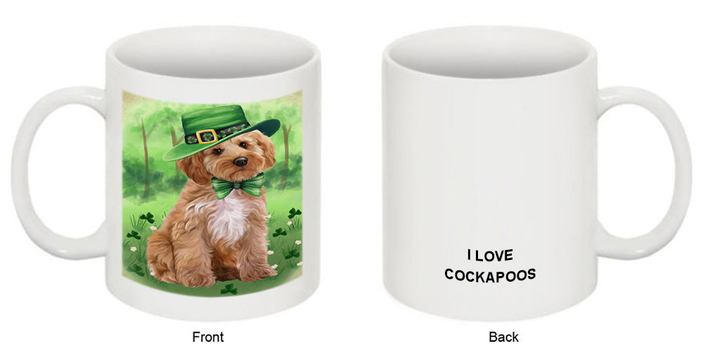 St. Patricks Day Irish Portrait Cockapoo Dog Coffee Mug MUG52391