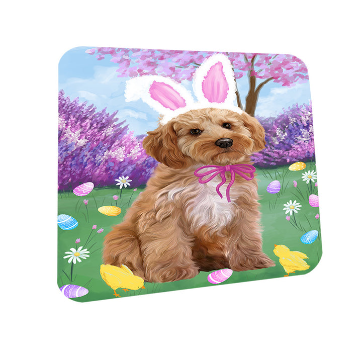 Easter Holiday Cockapoo Dog Coasters Set of 4 CST56847