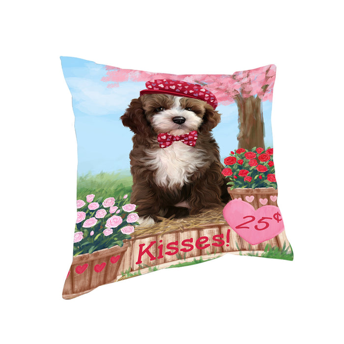 Rosie 25 Cent Kisses Cockapoo Dog Pillow PIL77680
