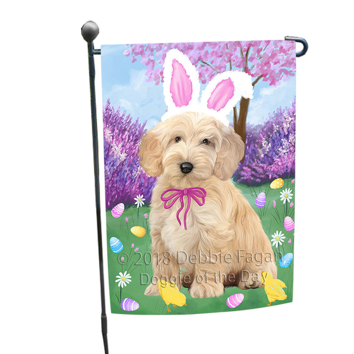 Easter Holiday Cockapoo Dog Garden Flag GFLG57547