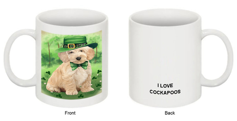 St. Patricks Day Irish Portrait Cockapoo Dog Coffee Mug MUG52392
