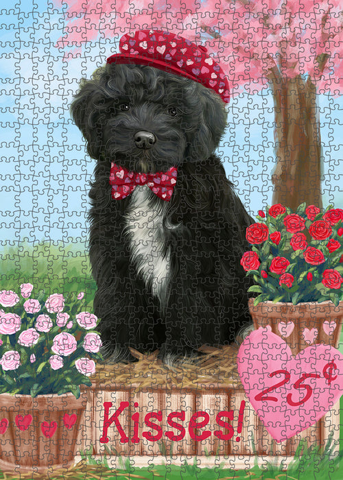 Rosie 25 Cent Kisses Cockapoo Dog Puzzle with Photo Tin PUZL91596