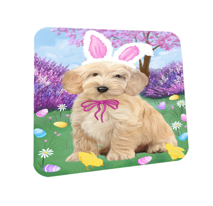 Easter Holiday Cockapoo Dog Coasters Set of 4 CST56848