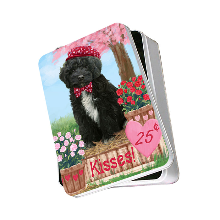 Rosie 25 Cent Kisses Cockapoo Dog Photo Storage Tin PITN55791