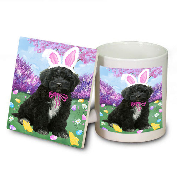 Easter Holiday Cockapoo Dog Mug and Coaster Set MUC56883