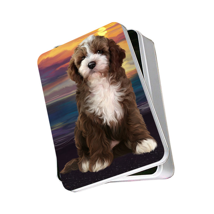 Cockapoo Dog Photo Storage Tin PITN52771