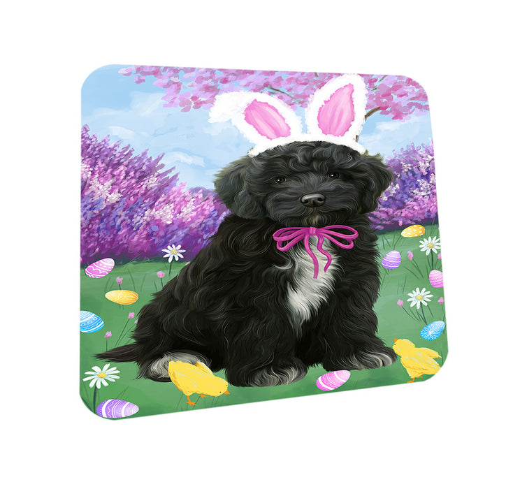 Easter Holiday Cockapoo Dog Coasters Set of 4 CST56849