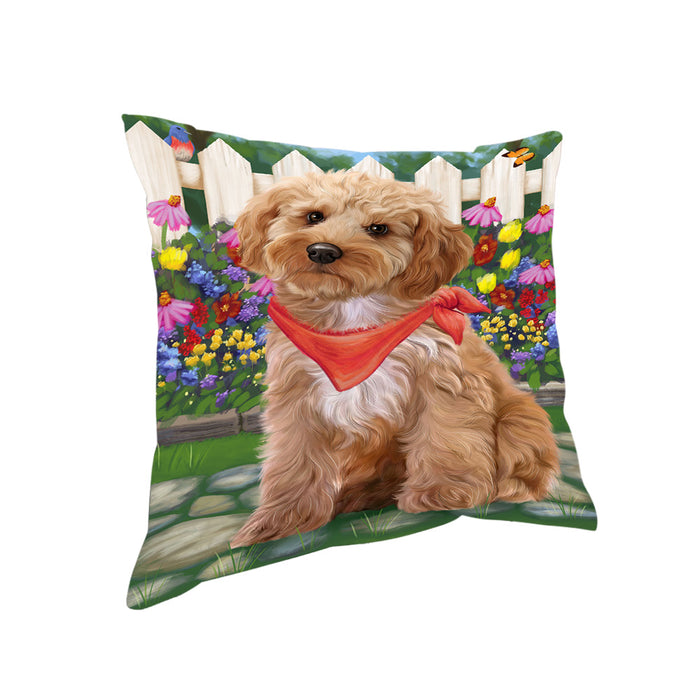 Spring Floral Cockapoo Dog Pillow PIL65140