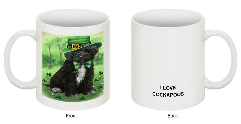 St. Patricks Day Irish Portrait Cockapoo Dog Coffee Mug MUG52393