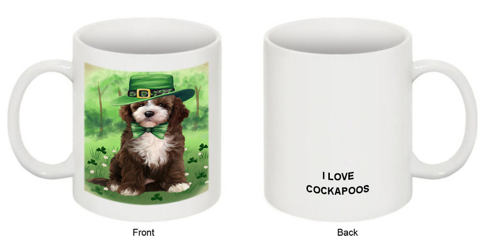 St. Patricks Day Irish Portrait Cockapoo Dog Coffee Mug MUG52394