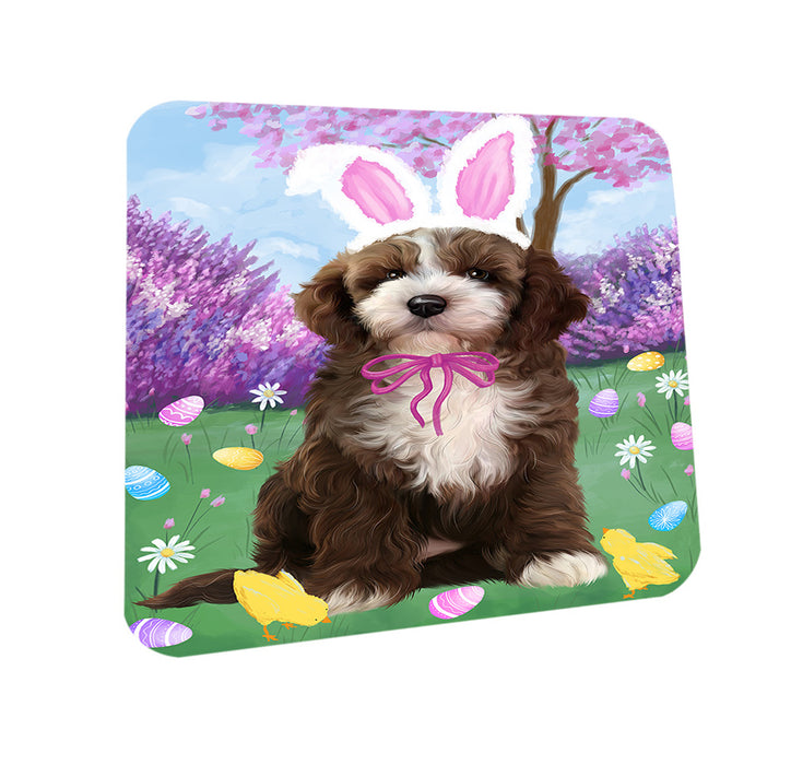 Easter Holiday Cockapoo Dog Coasters Set of 4 CST56850