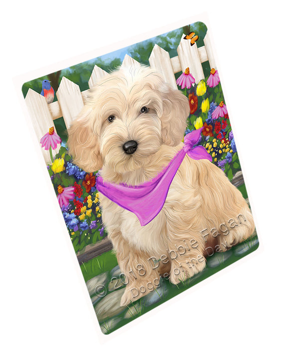 Spring Floral Cockapoo Dog Blanket BLNKT86529