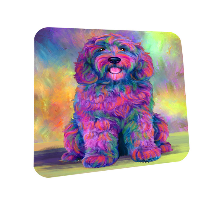 Paradise Wave Cockapoo Dog Coasters Set of 4 CST56662