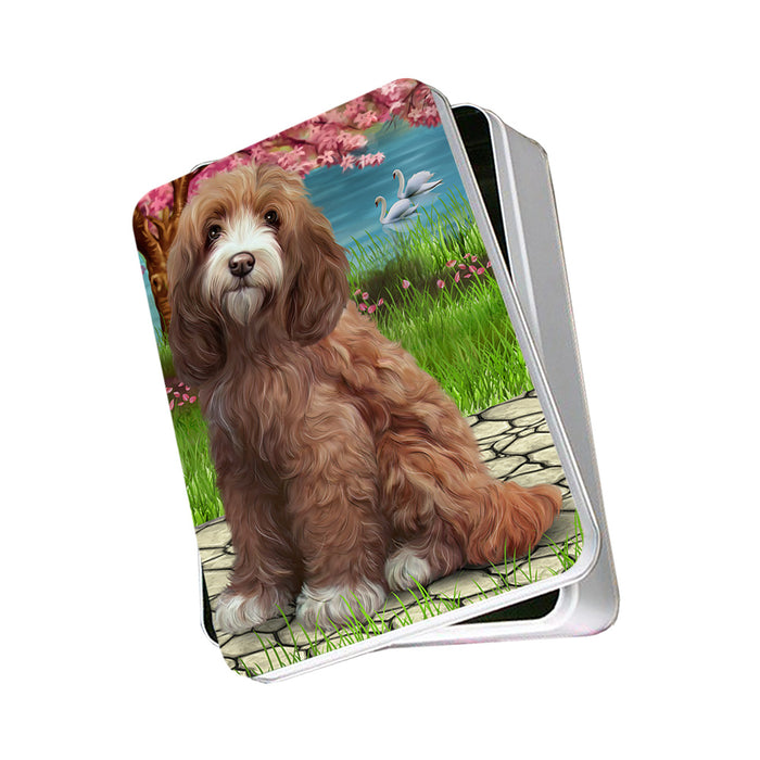 Cockapoo Dog Photo Storage Tin PITN52748