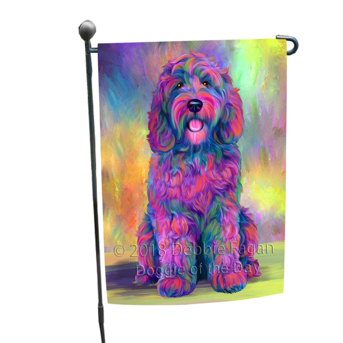 Paradise Wave Cockapoo Dog Garden Flag GFLG57332