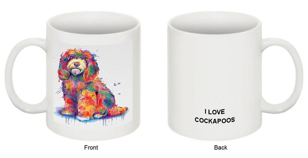 Watercolor Cockapoo Dog Coffee Mug MUG52480