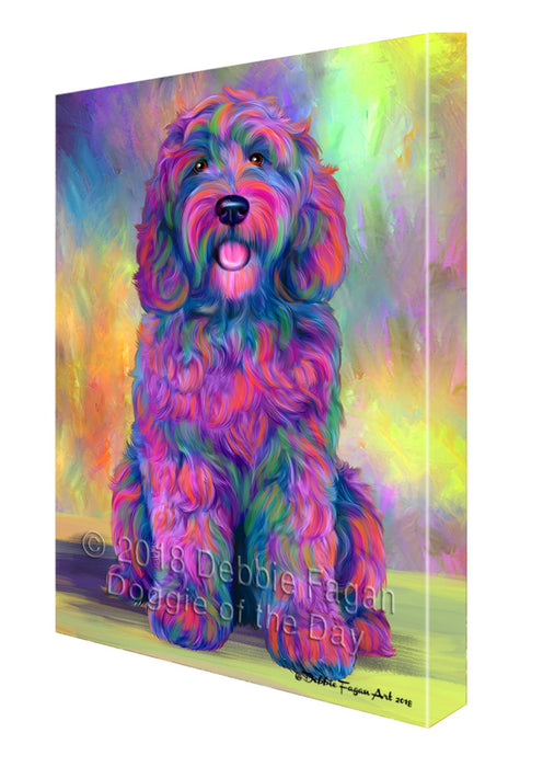 Paradise Wave Cockapoo Dog Canvas Print Wall Art Décor CVS132560