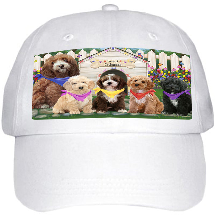 Spring Dog House Cockapoos Dog Ball Hat Cap HAT60345