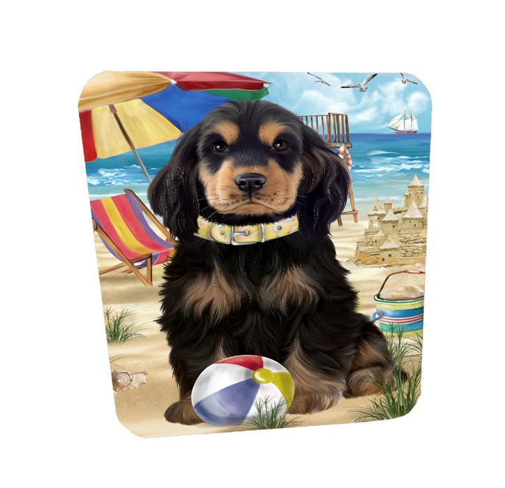 Pet Friendly Beach Cocker Spaniel Dog Coasters Set of 4 CSTA58133