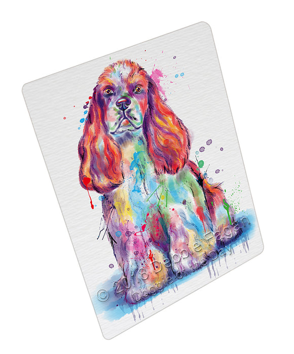 Watercolor Cocker Spaniel Dog Refrigerator / Dishwasher Magnet RMAG105564