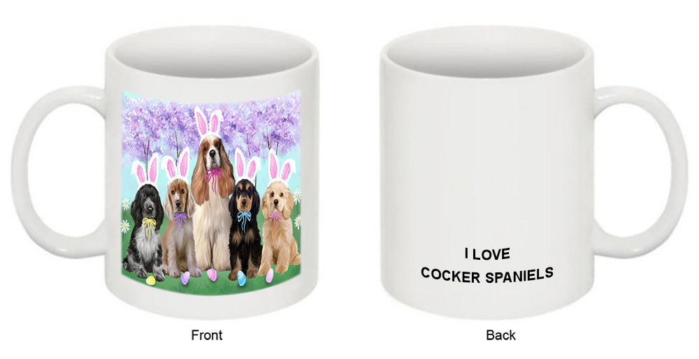 Easter Holiday Cocker Spaniel Dog Coffee Mug MUG52291