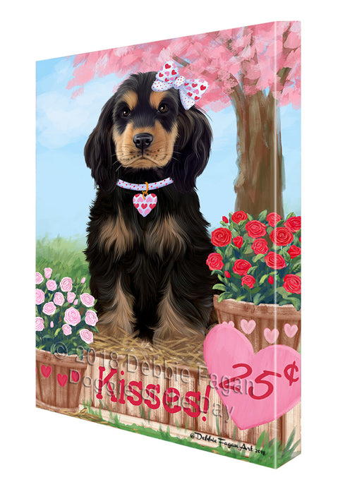 Rosie 25 Cent Kisses Cocker Spaniel Dog Canvas Print Wall Art Décor CVS124865