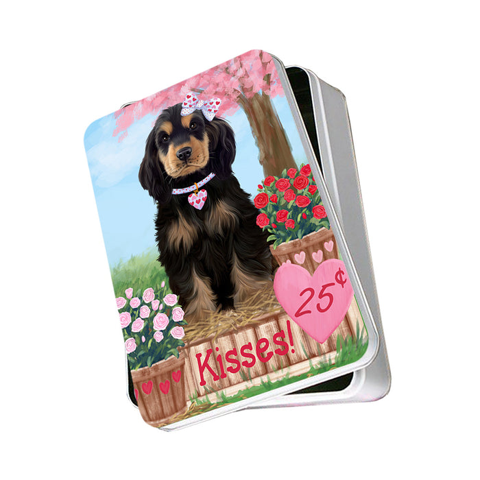 Rosie 25 Cent Kisses Cocker Spaniel Dog Photo Storage Tin PITN55792