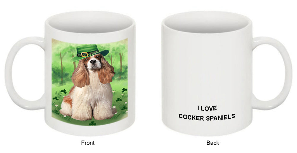 St. Patricks Day Irish Portrait Cocker Spaniel Dog Coffee Mug MUG52395