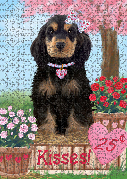 Rosie 25 Cent Kisses Cocker Spaniel Dog Puzzle with Photo Tin PUZL91600