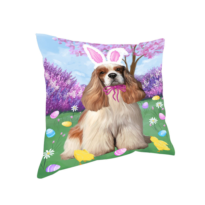 Easter Holiday Cocker Spaniel Dog Pillow PIL81980