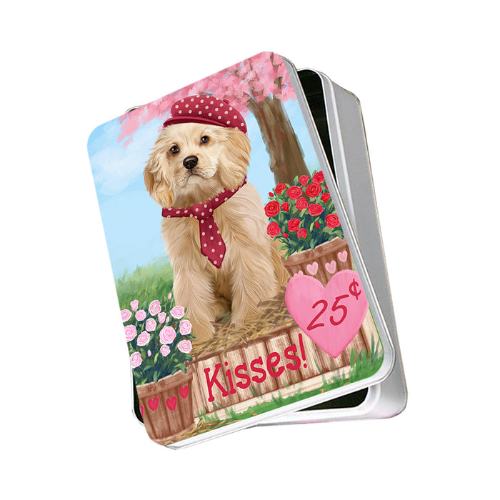 Rosie 25 Cent Kisses Cocker Spaniel Dog Photo Storage Tin PITN55793