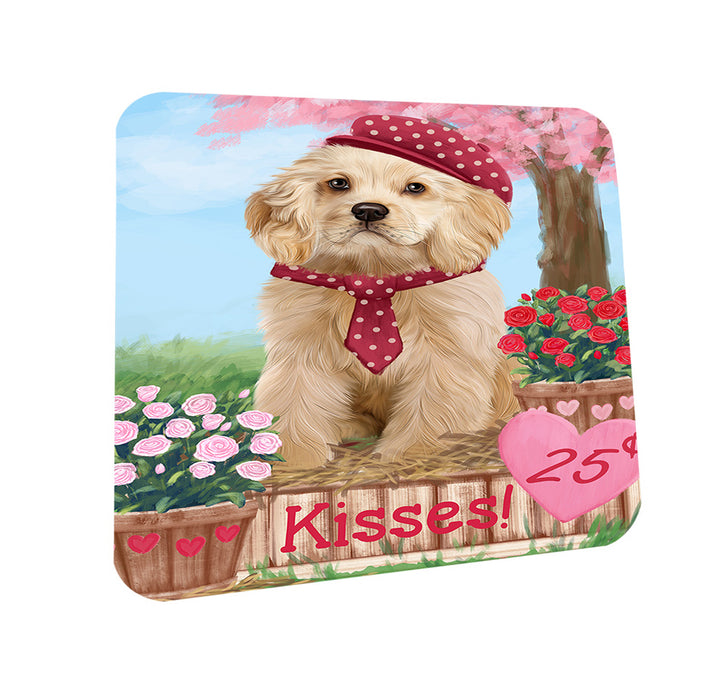 Rosie 25 Cent Kisses Cocker Spaniel Dog Coasters Set of 4 CST55808