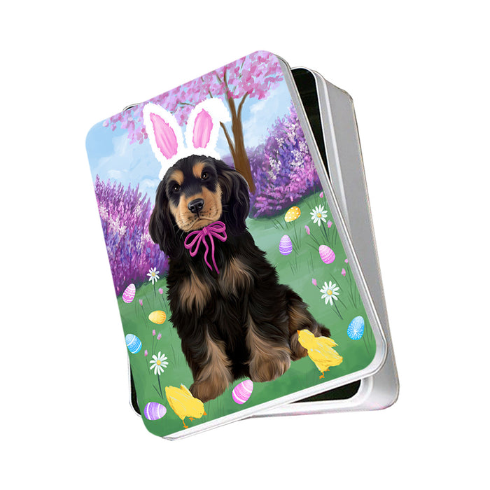 Easter Holiday Cocker Spaniel Dog Photo Storage Tin PITN56838