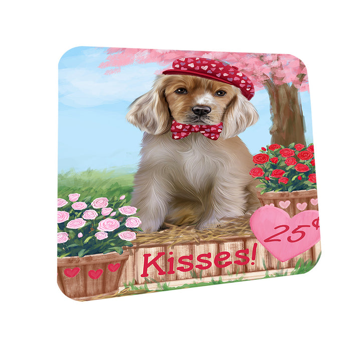 Rosie 25 Cent Kisses Cocker Spaniel Dog Coasters Set of 4 CST55809