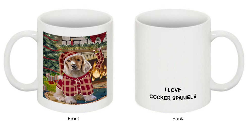 The Stocking was Hung Cocker Spaniel Dog Coffee Mug MUG50684