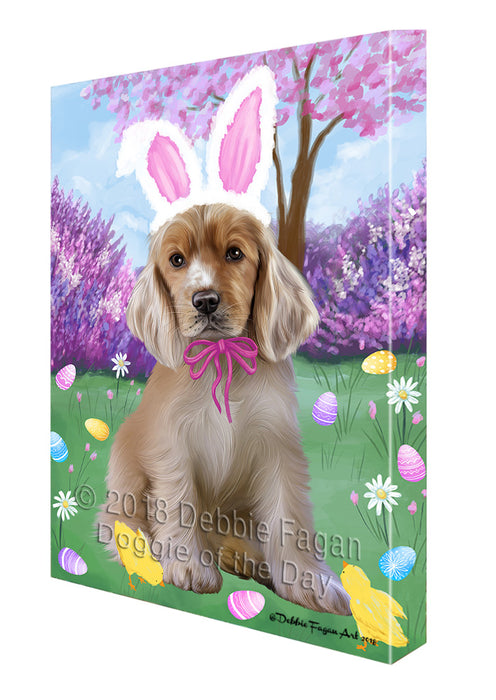 Easter Holiday Cocker Spaniel Dog Canvas Print Wall Art Décor CVS134540