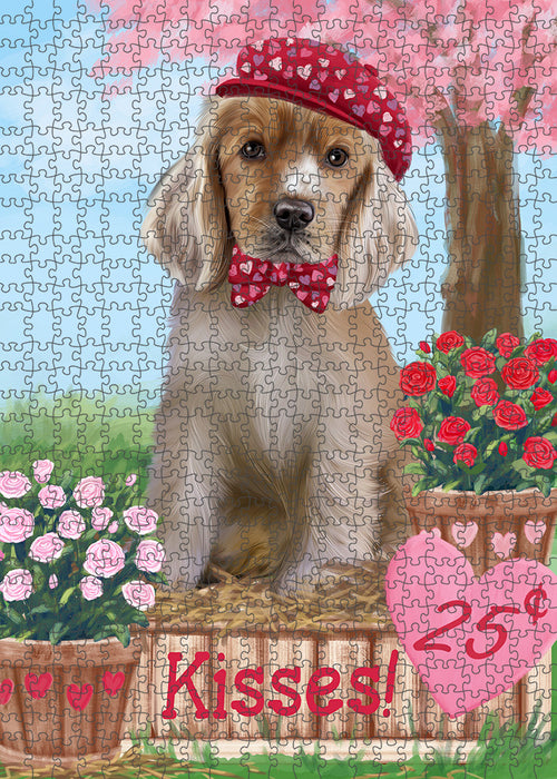 Rosie 25 Cent Kisses Cocker Spaniel Dog Puzzle with Photo Tin PUZL91608